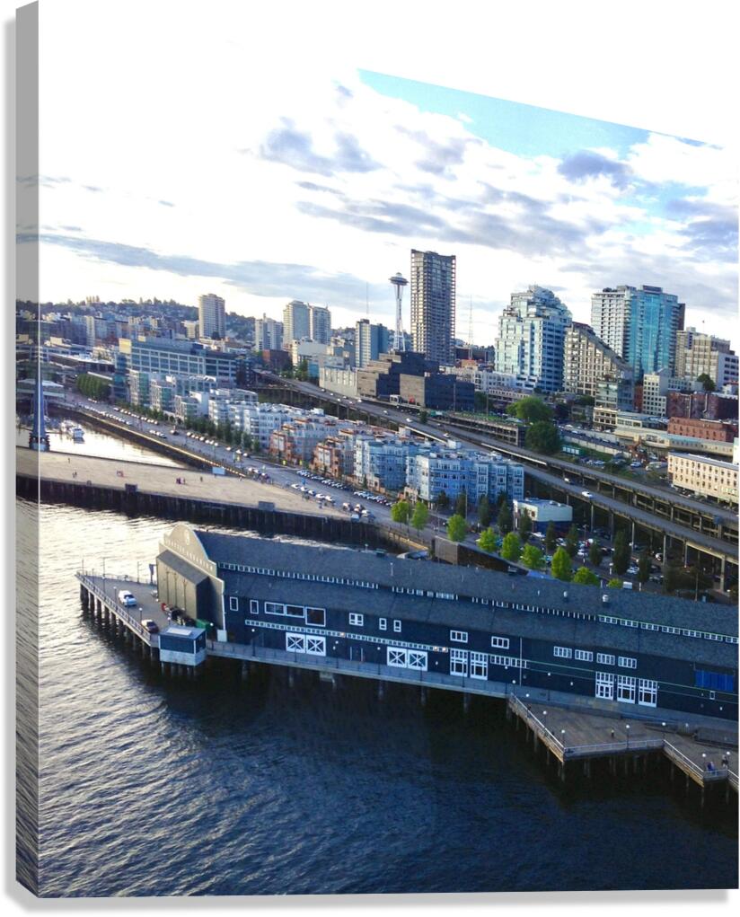 Seattle Waterfront Canvas Print