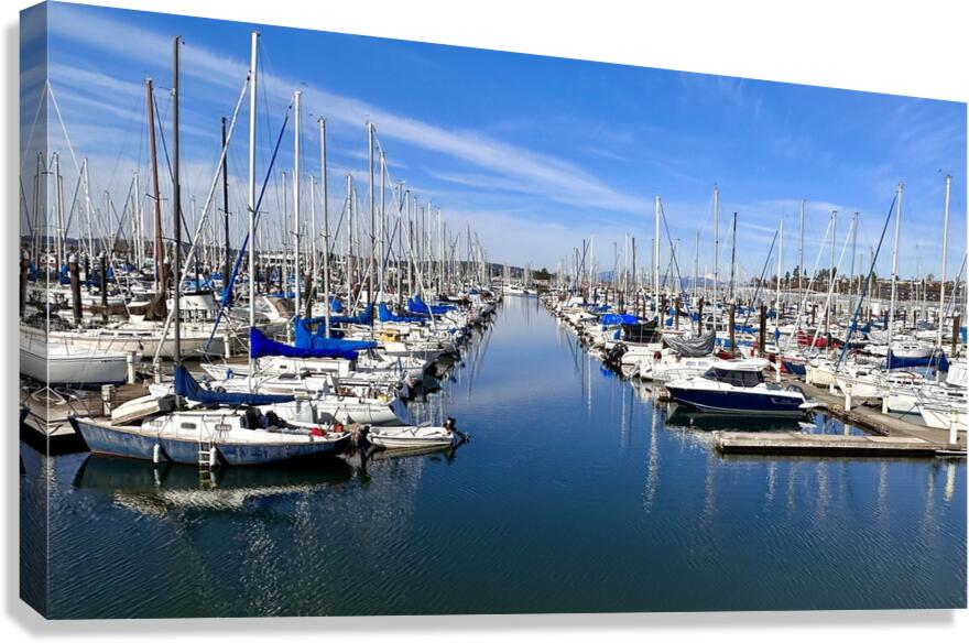 Everett Marina Canvas Print