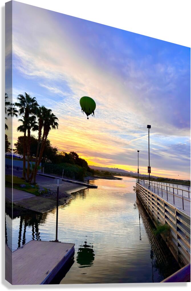 Sunrise over Bullhead City Canvas Print