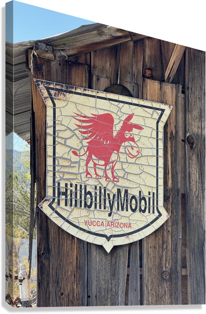 Hillbilly Mobil Canvas Print