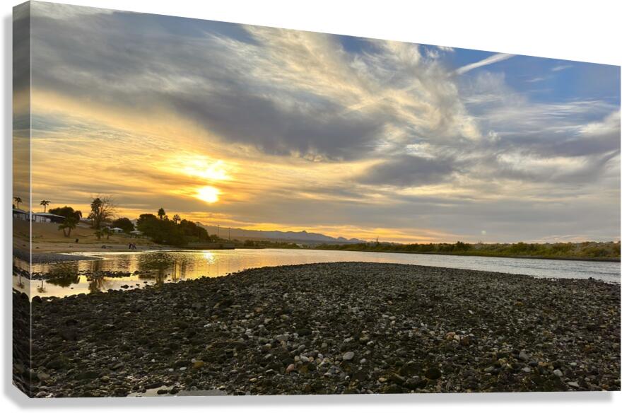 Sunrise on the Colorado 3 Canvas Print