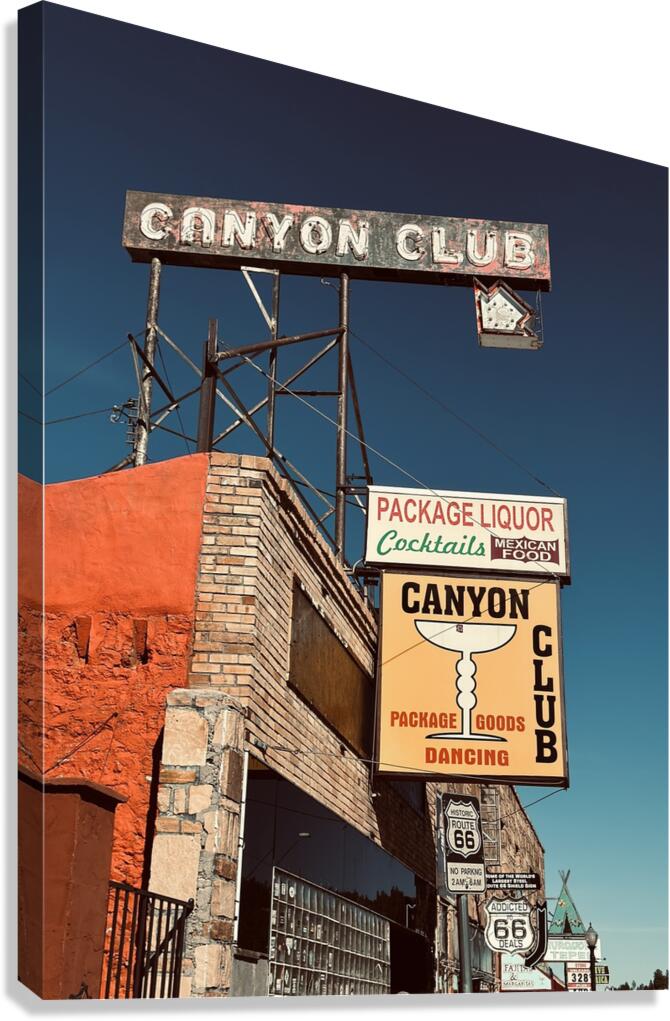 The Canyon Club Canvas Print