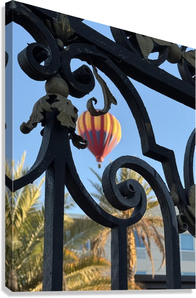 Through the Gate Canvas Print