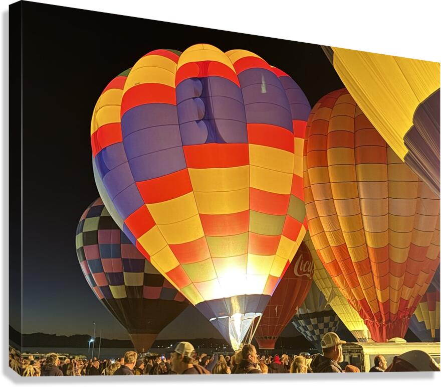 Havasu night glow -1 Canvas Print