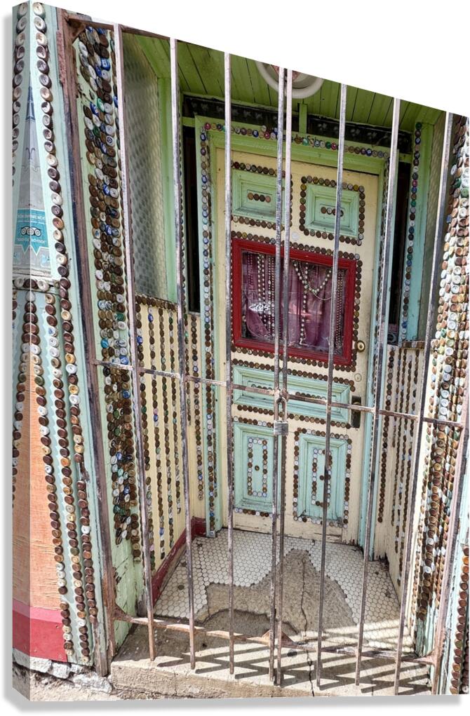 Locked up by Time Canvas Print