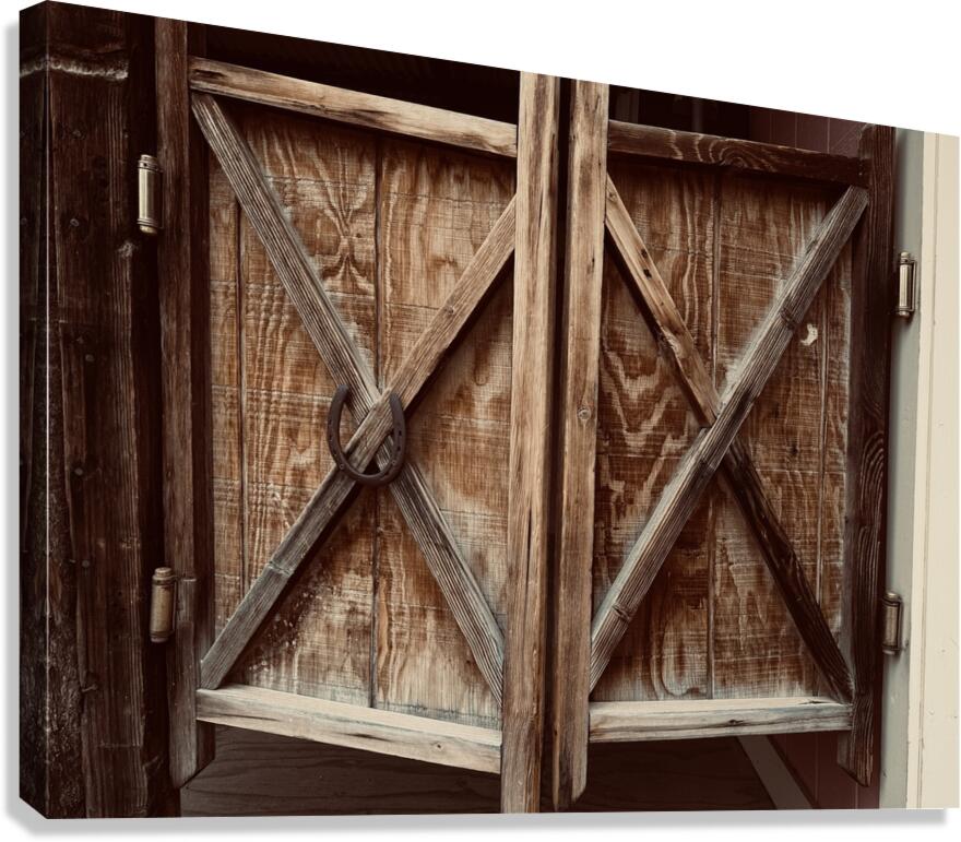 Swingin’ Doors Canvas Print