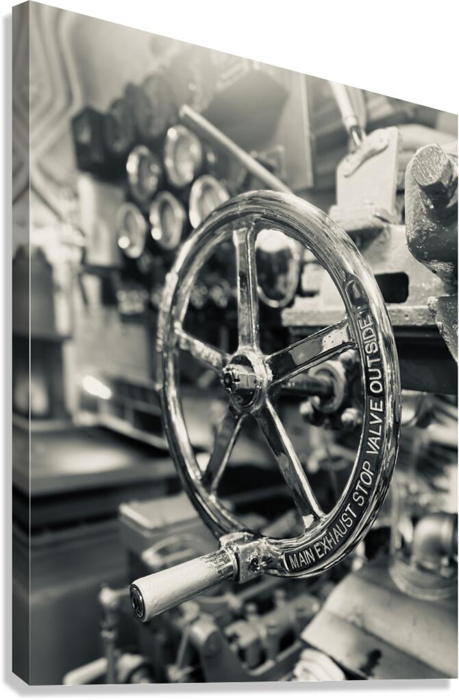 Stop Valve Canvas Print