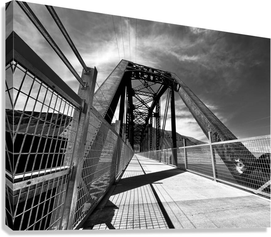 The bridge at Beverly -2 Canvas Print