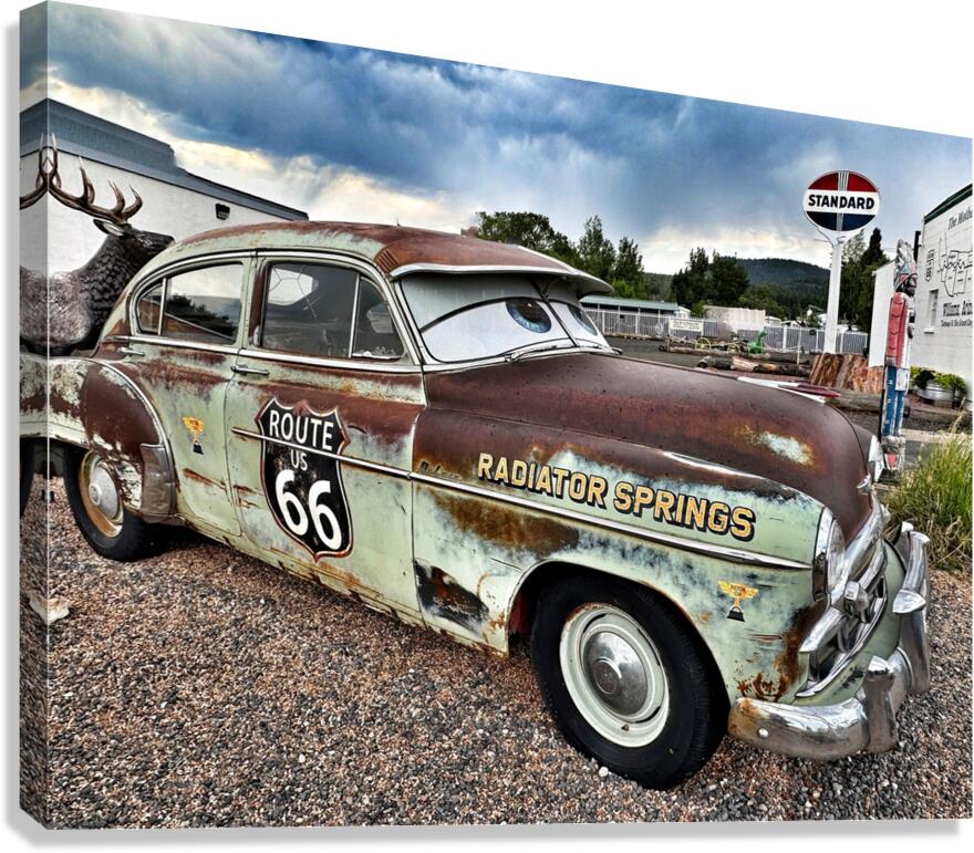 Radiator Springs Canvas Print