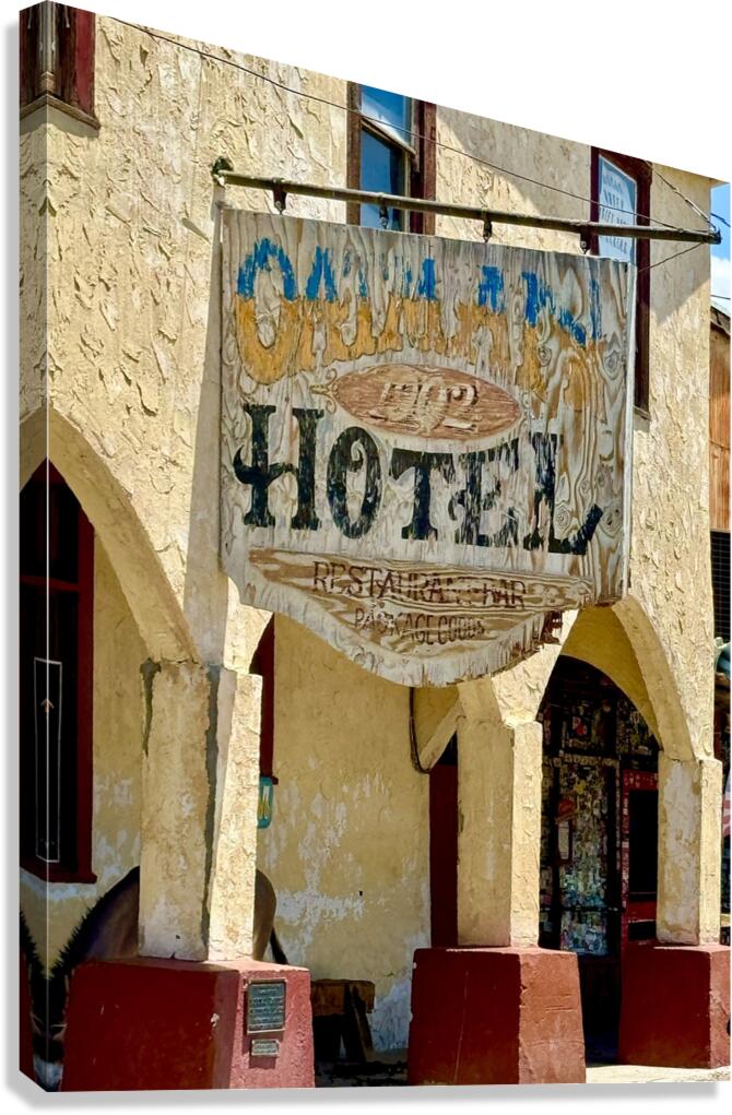 Oatman Hotel Canvas Print