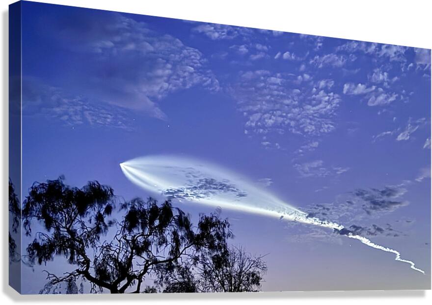 Space X launch -2 Canvas Print