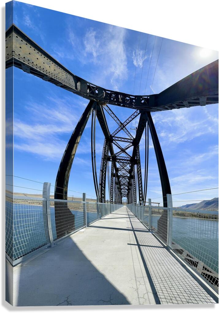 The Bridge at Beverly -1 Canvas Print