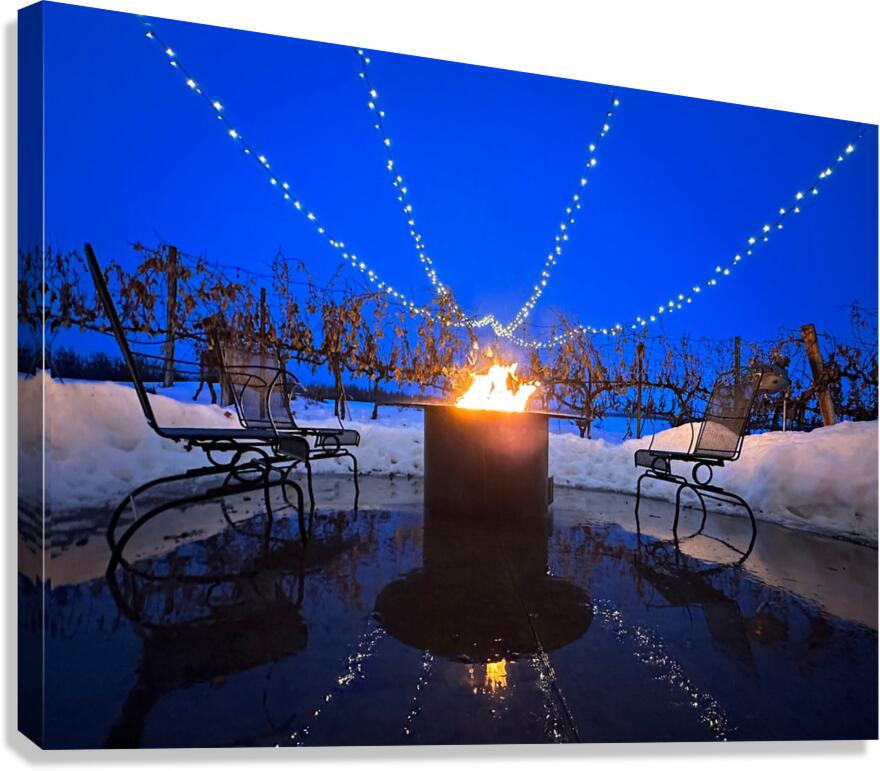 Winter Wine Canvas Print