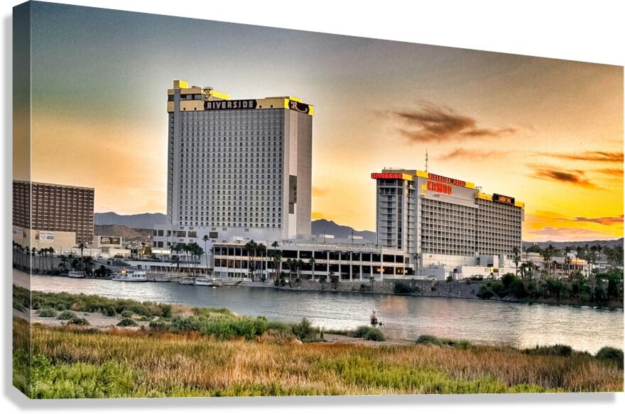Riverside Casino - from Bullhead City Az Canvas Print
