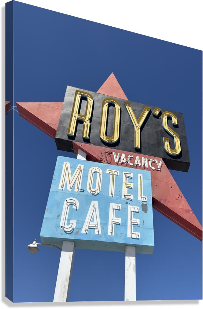 Roy’s Historic Motel Canvas Print