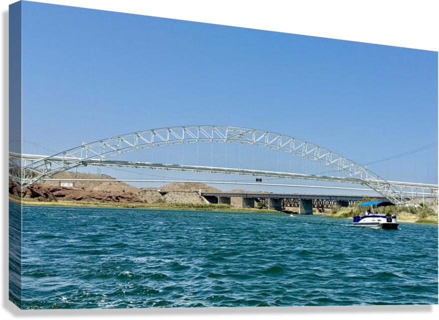 The Topock Bridge -2 Canvas Print