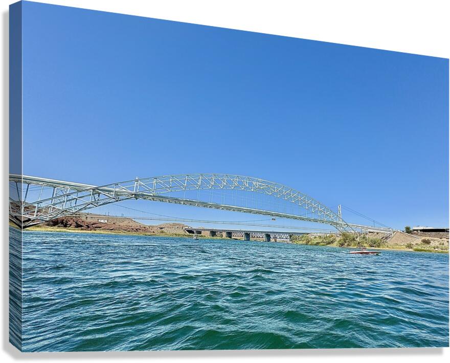 The Topock Bridge -3 Canvas Print