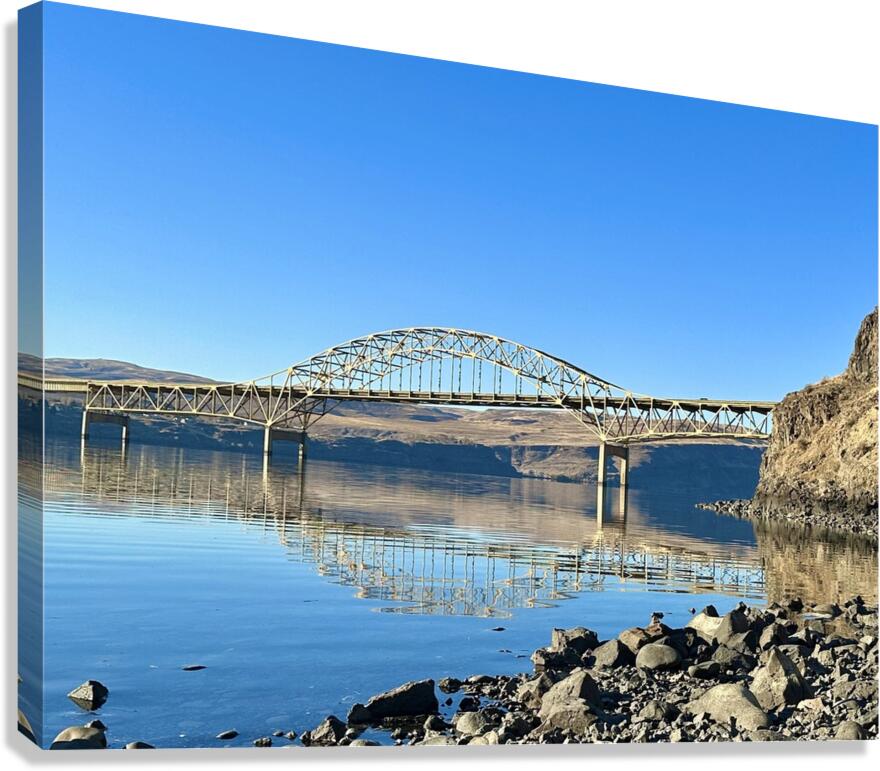 Vantage Bridge -1 Canvas Print