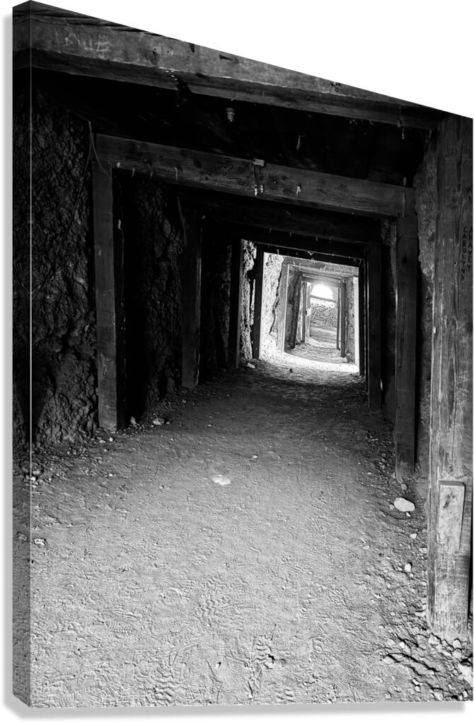 Old mine tunnel -Oatman AZ Canvas Print