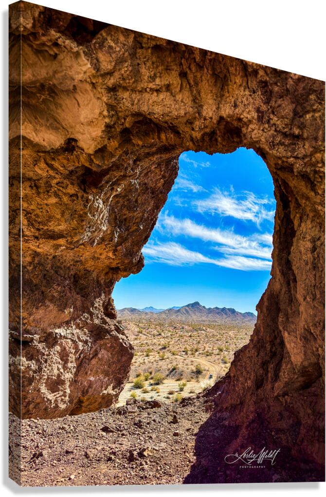 Eye of the Needle Mohave Desert Canvas Print