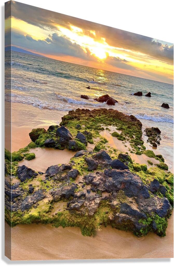 Kihei Sunset -3 Canvas Print