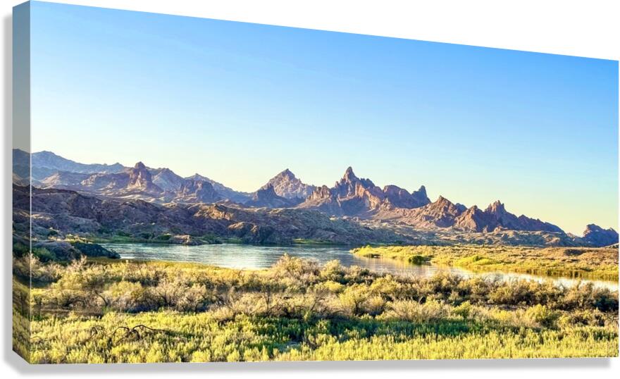 The Bend in the River Canvas Print