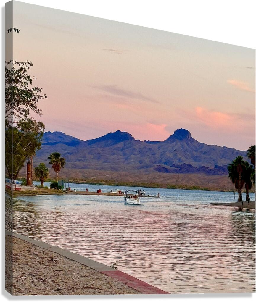 Cotton Candy Skies Canvas Print