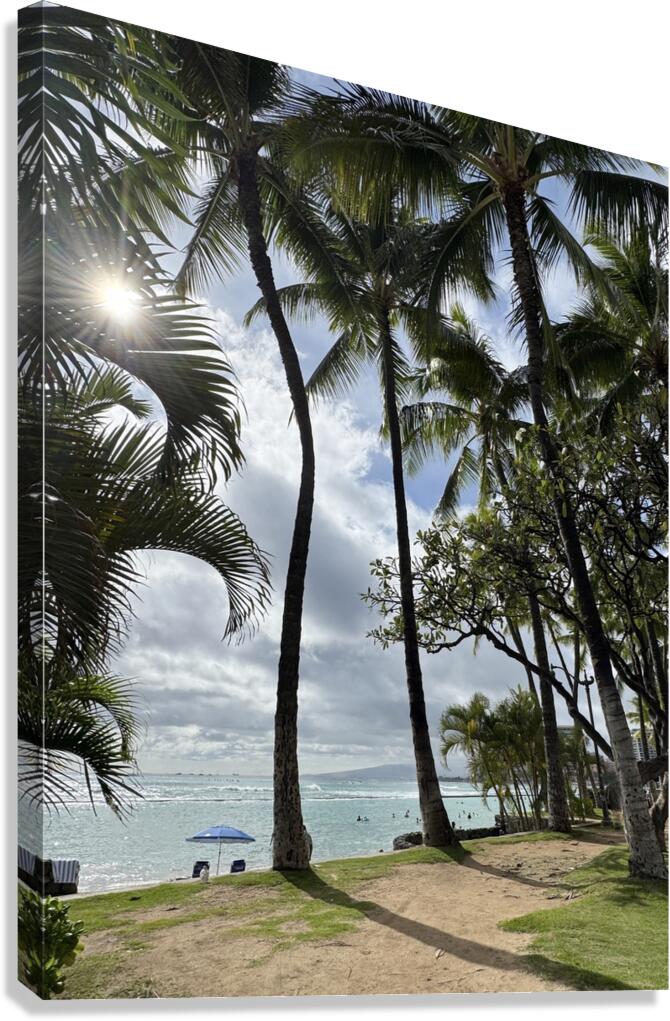Oahu Beach Canvas Print