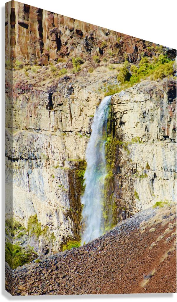 Frenchman coulee falls Canvas Print