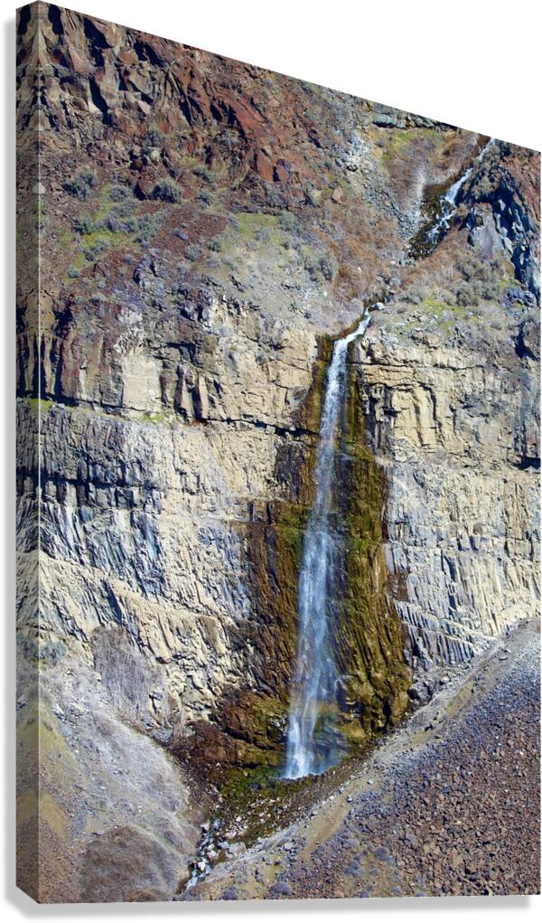 The Waterfall at Frenchman Coulee Canvas Print