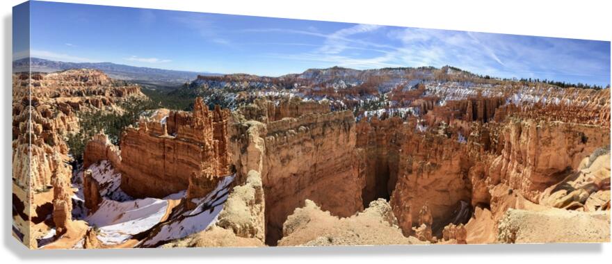 Bryce Canyon Panoramic Canvas Print