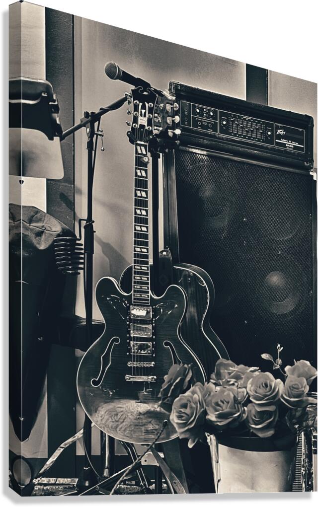 Youre on in 5 black and white Canvas Print