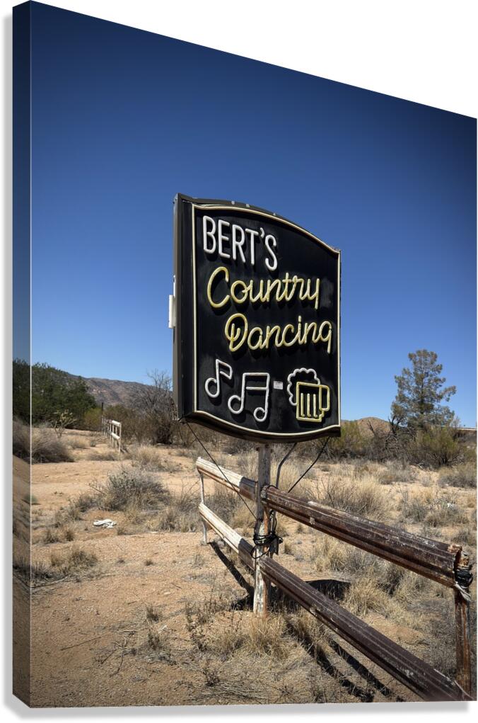 Bert’s Country Dancing Canvas Print
