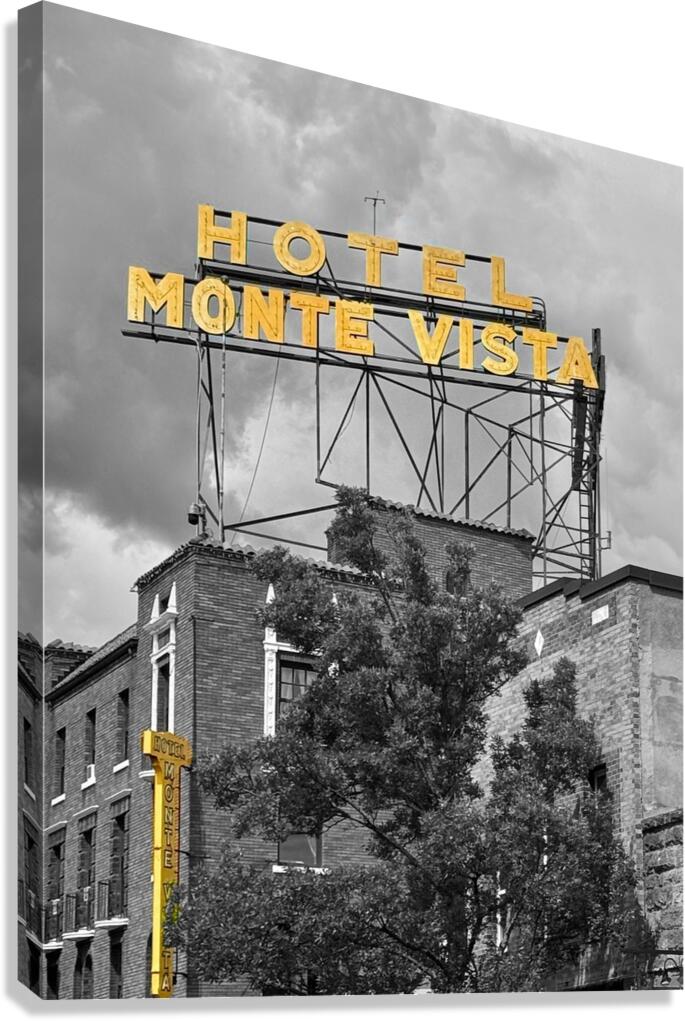 Hotel Monte Vista - Flagstaff AZ Canvas Print
