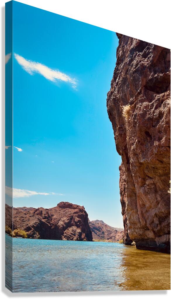 Topock Gorge Colorado River 16:9 ratio Canvas Print