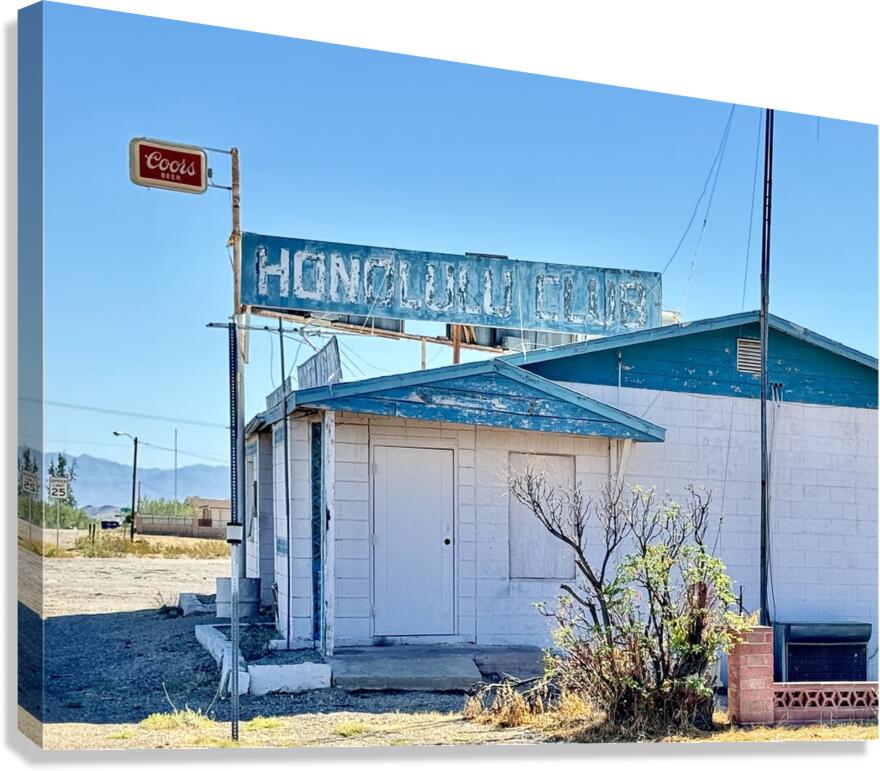 Honolulu Club - Yucca Az Canvas Print