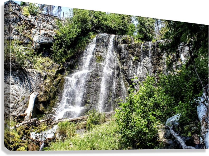 Silver Falls - Entiat Washington Canvas Print