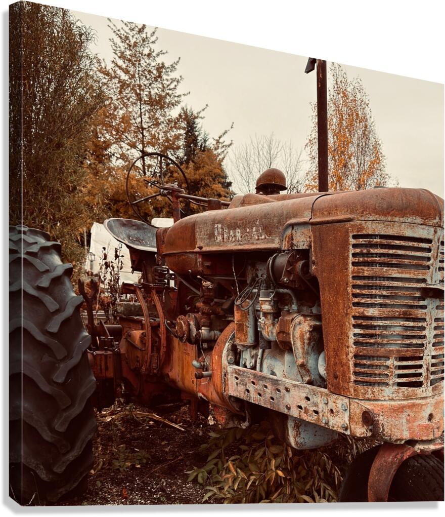 Vintage Farmall Tractor Canvas Print