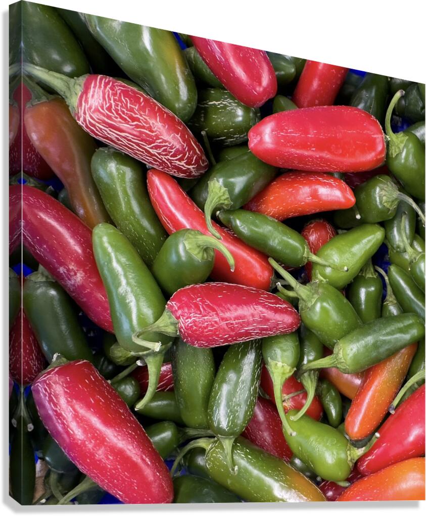 Holy Jalapenos   Canvas Print