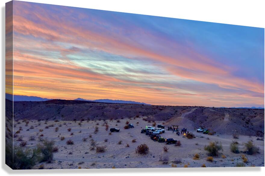 Jerry’s Happy Hour - Topock Arizona Canvas Print