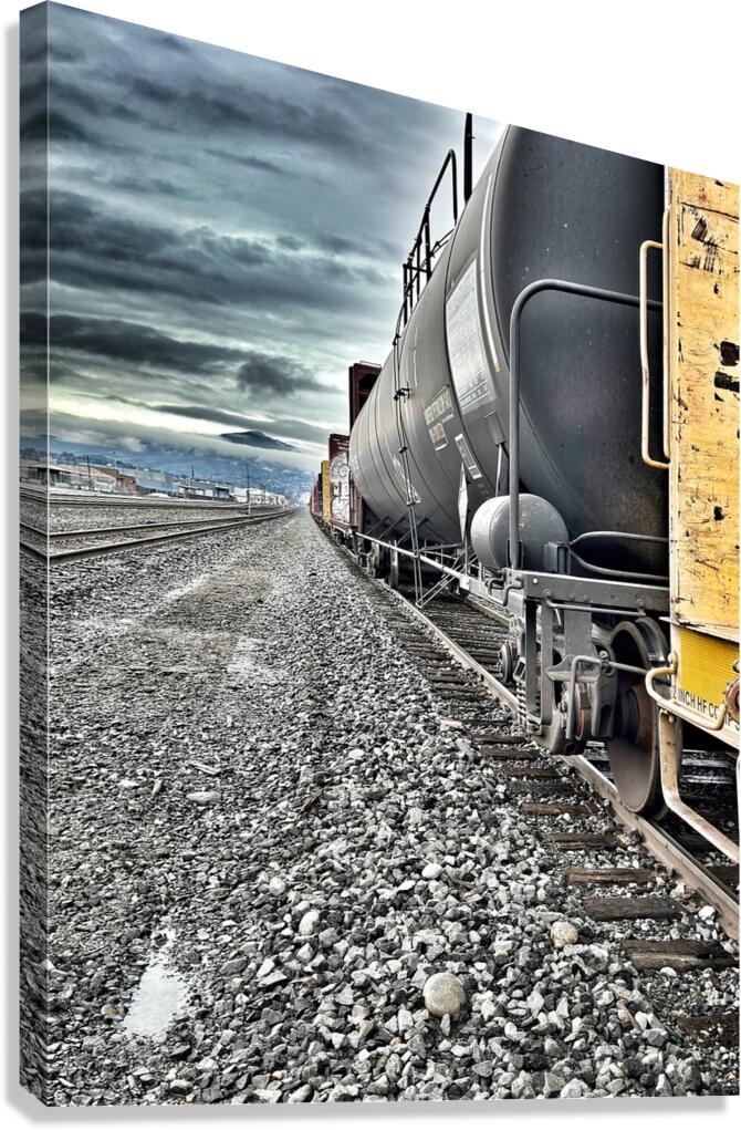 The Rail Yard Canvas Print
