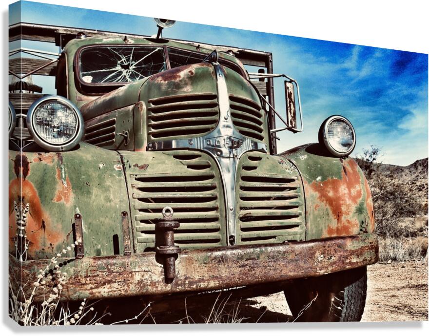 Desert Dodge Canvas Print