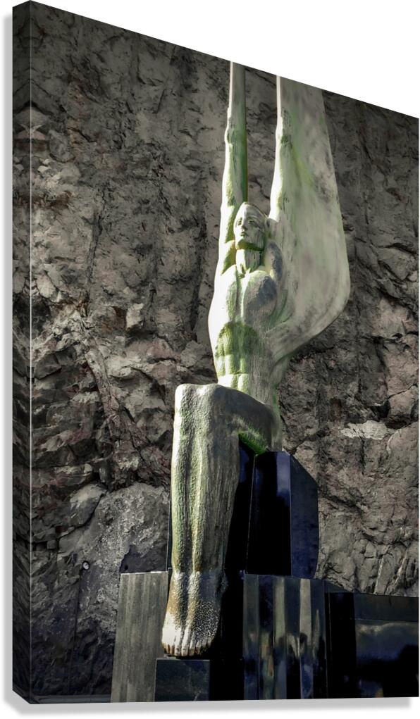 Winged Figures of the Republic - Hoover Dam Canvas Print