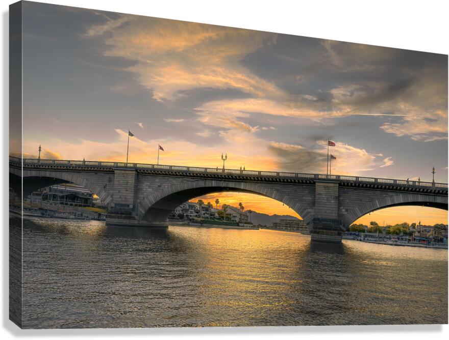 London Bridge - Golden Hour Canvas Print