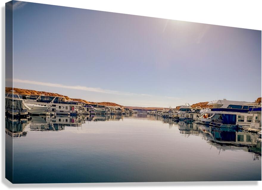 Lake Powell Antelope Point Marina Page AZ Canvas Print