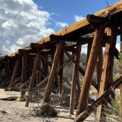 Old West Railroad Bridge