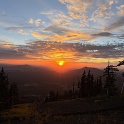 Sunset at Snowbowl -5