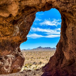 Eye of the Needle Mohave Desert