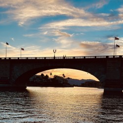 London Bridge Sundown