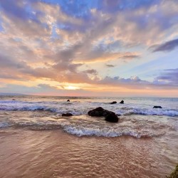Pastel sunset in Kihei